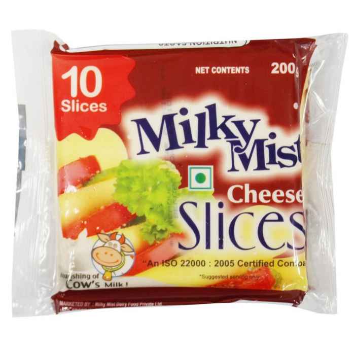 Milky Mist Cheese Slice 200gm